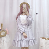 Lovefery Vanessa Belle Long Sleeve Lavender Lolita Dress