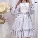 Lovefery Vanessa Belle Long Sleeve Lavender Lolita Dress