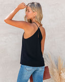 lovefery What If Halter Tank - Black