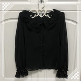 Lovefery Willow Twig Japanese Lolita Long Sleeve Shirt