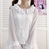 Lovefery Willow Twig Japanese Lolita Long Sleeve Shirt