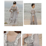 Lovefery Windy Cloud Rococo Royalcore Princess Dress