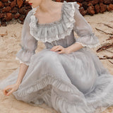 Lovefery Windy Cloud Rococo Royalcore Princess Dress