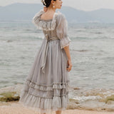 Lovefery Windy Cloud Rococo Royalcore Princess Dress