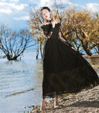 Lovefery Zena ShadowSoul Romantic Gothic Lace Witch Dress