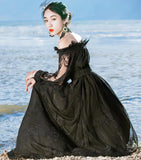 Lovefery Zena ShadowSoul Romantic Gothic Lace Witch Dress