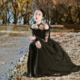 Lovefery Zena ShadowSoul Romantic Gothic Lace Witch Dress