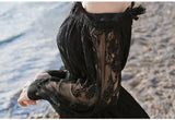 Lovefery Zena ShadowSoul Romantic Gothic Lace Witch Dress