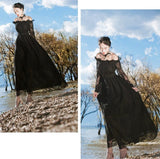 Lovefery Zena ShadowSoul Romantic Gothic Lace Witch Dress