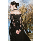 Lovefery Zena ShadowSoul Romantic Gothic Lace Witch Dress