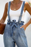 lovefery Auricularia Jeans Belt Casual Overalls