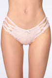 Lovefery Criss Cross Strappy Lace Panty