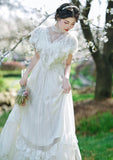 Lovefery Summer Sanctuary White Lace Gunne Sax Dress