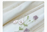 Lovefery Rosemary Embroidered Tulle Fairycore Dress