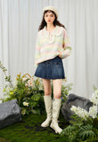 Lovefery Pastel Snowdrop Kawaii Aesthetic Sweater