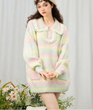 Lovefery Pastel Snowdrop Kawaii Aesthetic Sweater