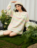 Lovefery Pastel Snowdrop Kawaii Aesthetic Sweater