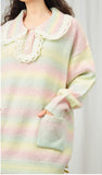 Lovefery Pastel Snowdrop Kawaii Aesthetic Sweater