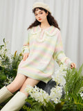 Lovefery Pastel Snowdrop Kawaii Aesthetic Sweater