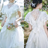 Lovefery Summer Sanctuary White Lace Gunne Sax Dress