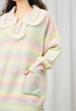 Lovefery Pastel Snowdrop Kawaii Aesthetic Sweater