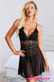 Lovefery Lace Nightdress Babydoll