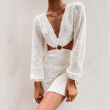 Lovefery Vibes Cut Out Knit Dress