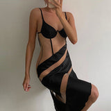 Lovefery Clarise See Through Cut Out Dress