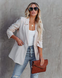 Sister Pocketed Blazer - Beige