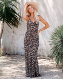 Lovefery Smokin' Hot Leopard Cami Maxi Dress