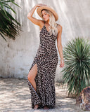 Lovefery Smokin' Hot Leopard Cami Maxi Dress