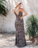 Lovefery Smokin' Hot Leopard Cami Maxi Dress