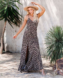 Lovefery Smokin' Hot Leopard Cami Maxi Dress