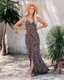 Lovefery Smokin' Hot Leopard Cami Maxi Dress