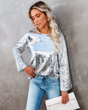 Spotlight Worthy Sequin Top