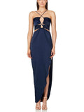 lovefery Slit  Halter Dress