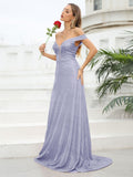 Lovefery Swing Off Shoulder Evening Dress