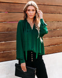 Test Blouse - Emerald