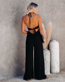 lovefery Top Influencer Halter Jumpsuit