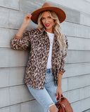 Unstoppable Button Down Leopard Shacket