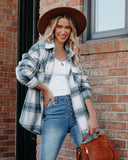 Veneta Pocketed Plaid Shacket