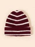 Lovefery Winter Striped Pattern Knitted Hat