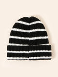 Lovefery Winter Striped Pattern Knitted Hat