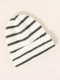 Lovefery Winter Striped Pattern Knitted Hat