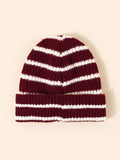 Lovefery Winter Striped Pattern Knitted Hat