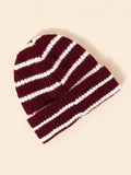 Lovefery Winter Striped Pattern Knitted Hat