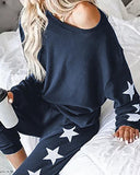 women say loose long sleeved casual S UI