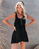 Lovefery Wonderful Day Relaxed Knit Tunic - Faded Black