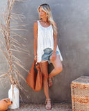 Lovefery Wonderful Day Relaxed Knit Tunic - Ivory