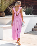 Lovefery You Are Loved Ruched Strap Maxi Dress - Lavender